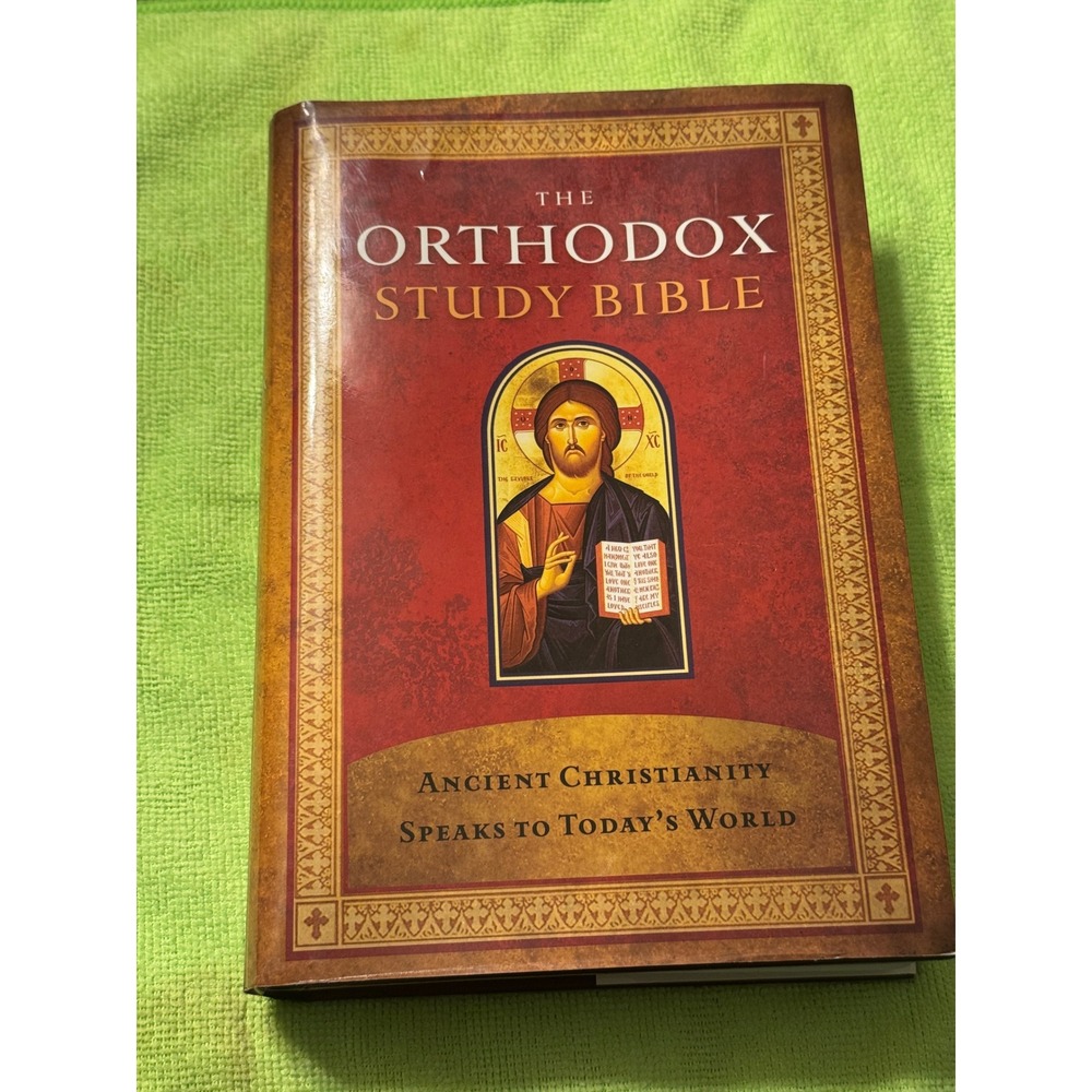 The Orthodox Study Bible NKJV Hardcover Thomas Nelson Ancient Christianity Bible